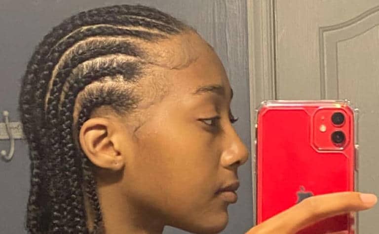 Straight Back Cornrows. Photo: @evehthenatural Source: Instagram