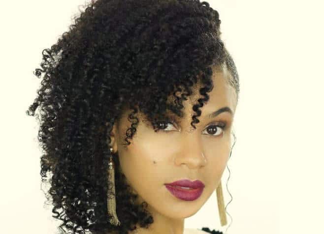 Side Swept Twist Out with Braiding. Photo: @justbraidsinfo Source: Instagram